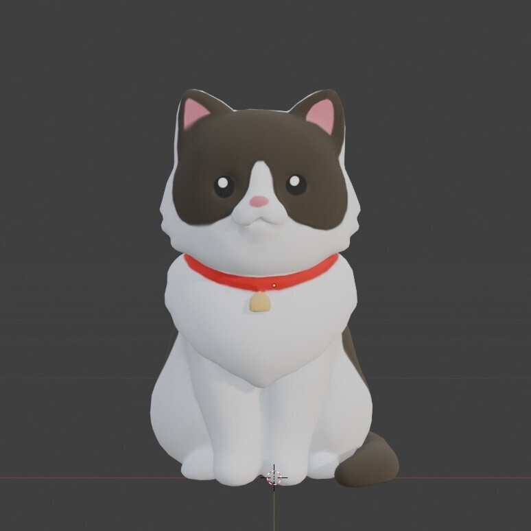 ラグドールっぽい猫
