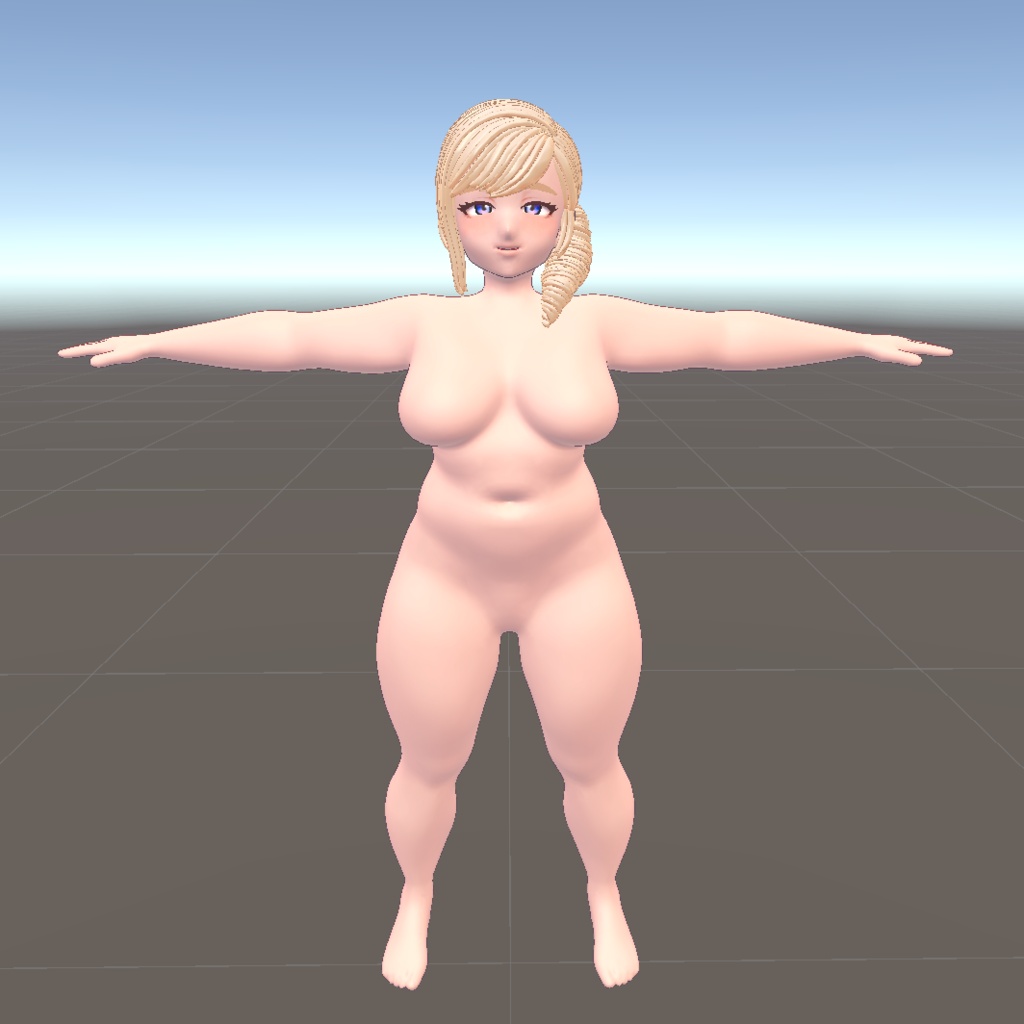 【無料】逆バニーちゃん【VRChat用アバター】