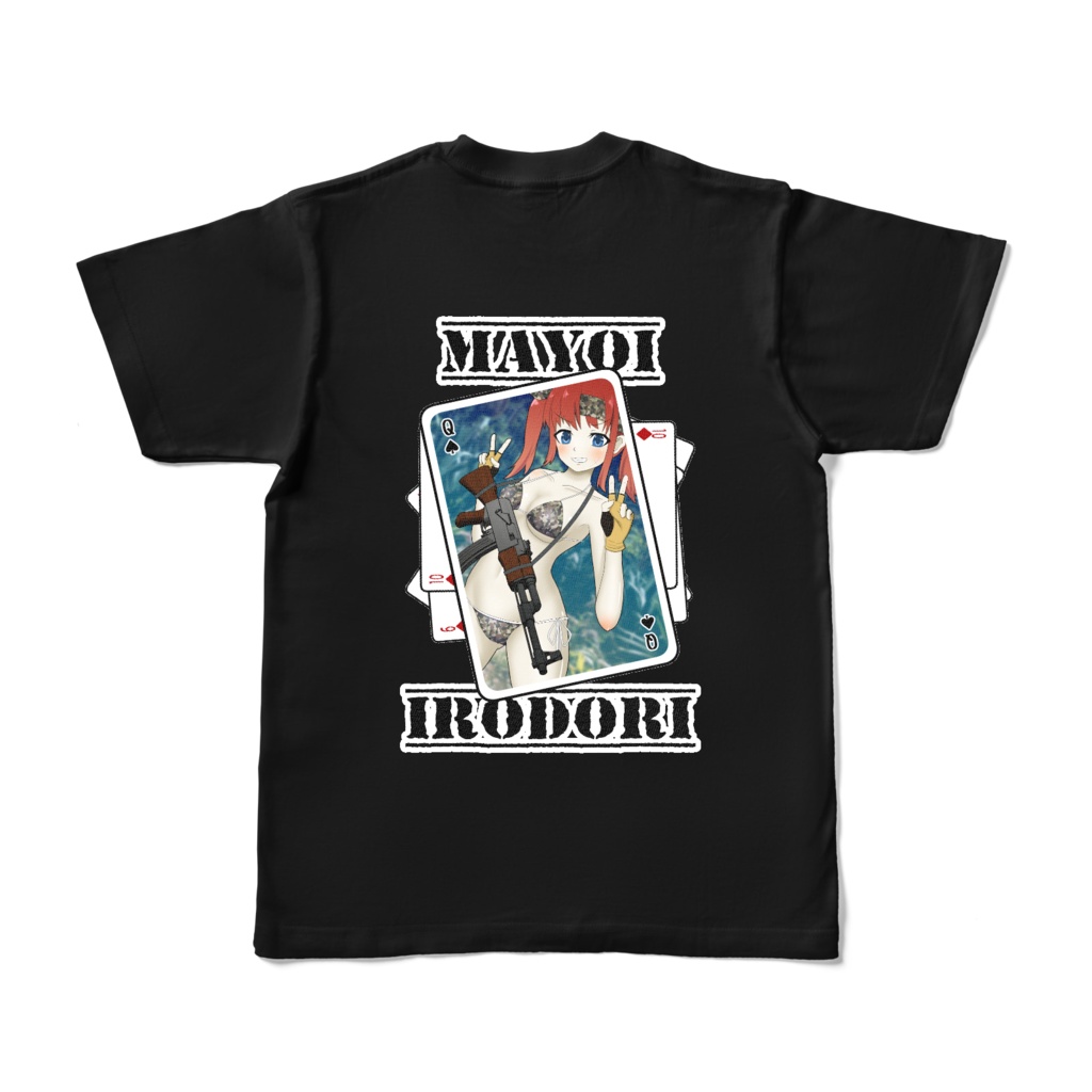 【非公式】彩まよい同人Tシャツ(両面プリント)