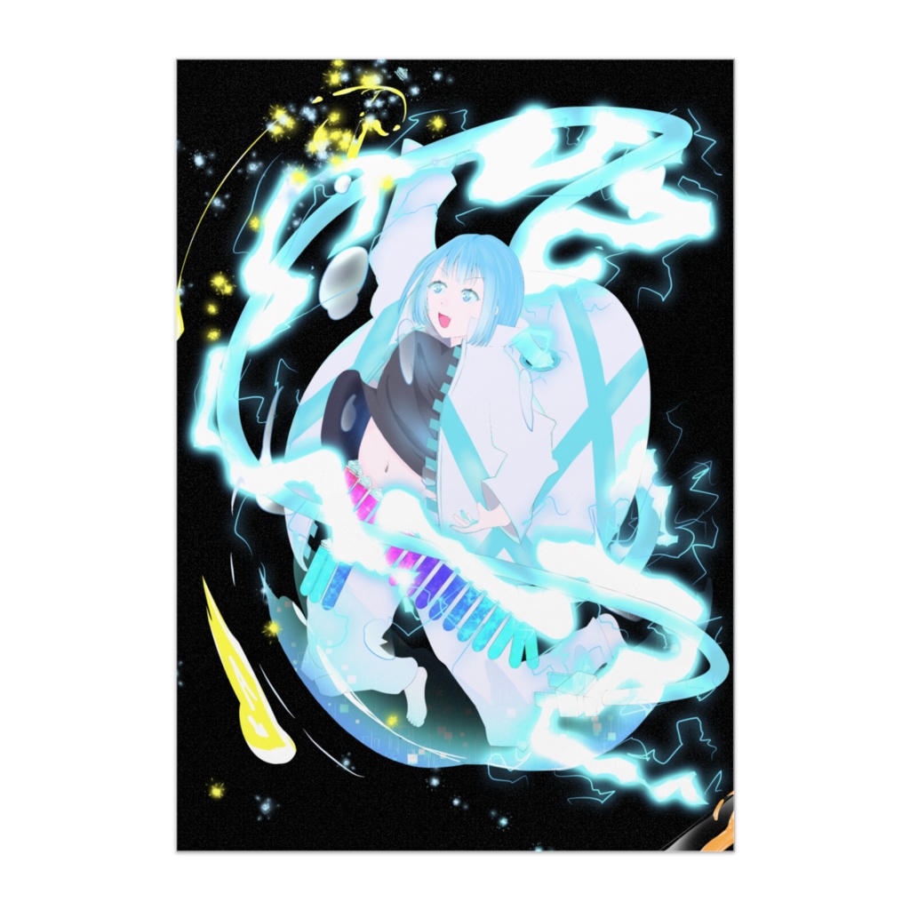 元気充電ちゃんポスター(マット紙)