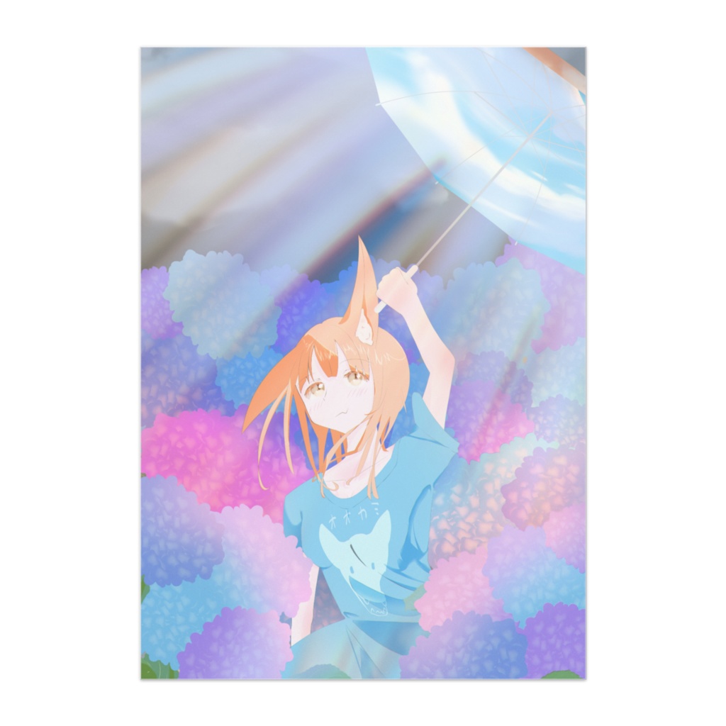 梅雨人狼ポスター（マット紙）