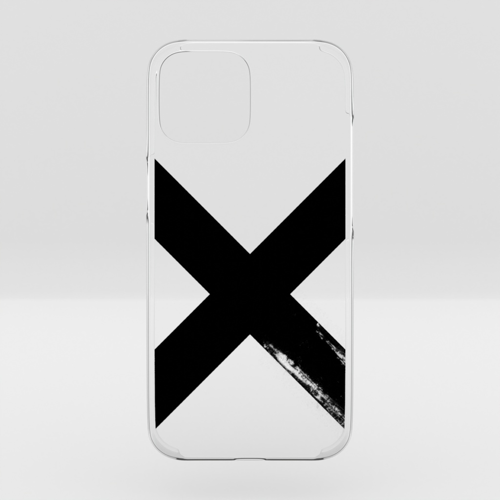 iPhone 16用 Xクリアスマホケース