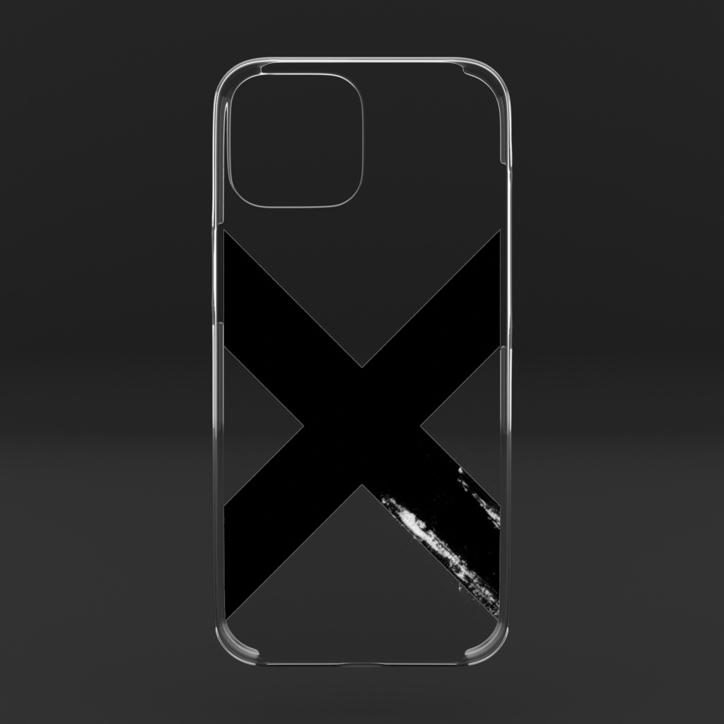 iPhone 16用 Xクリアスマホケース