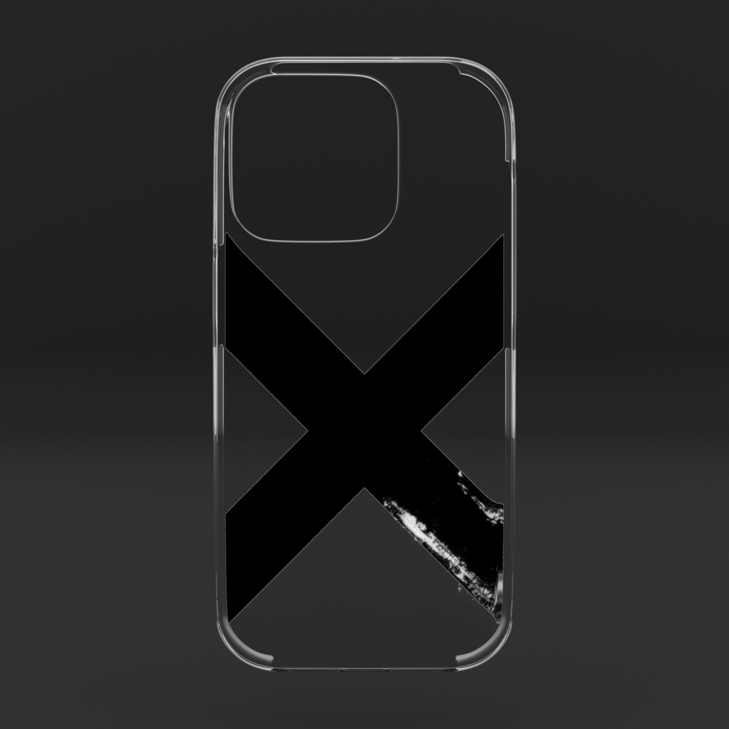 iPhone 16 Pro用 Xクリアスマホケース