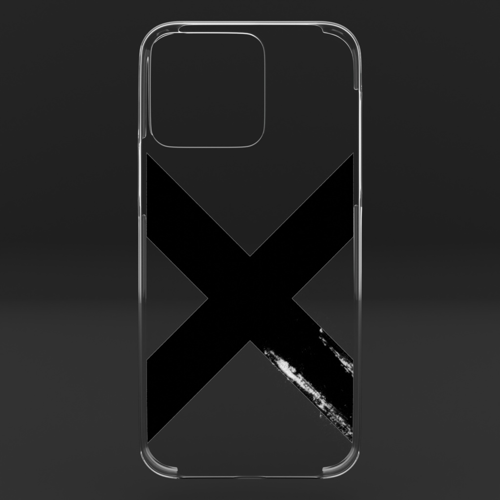 iPhone 16 Pro Max用 Xクリアスマホケース