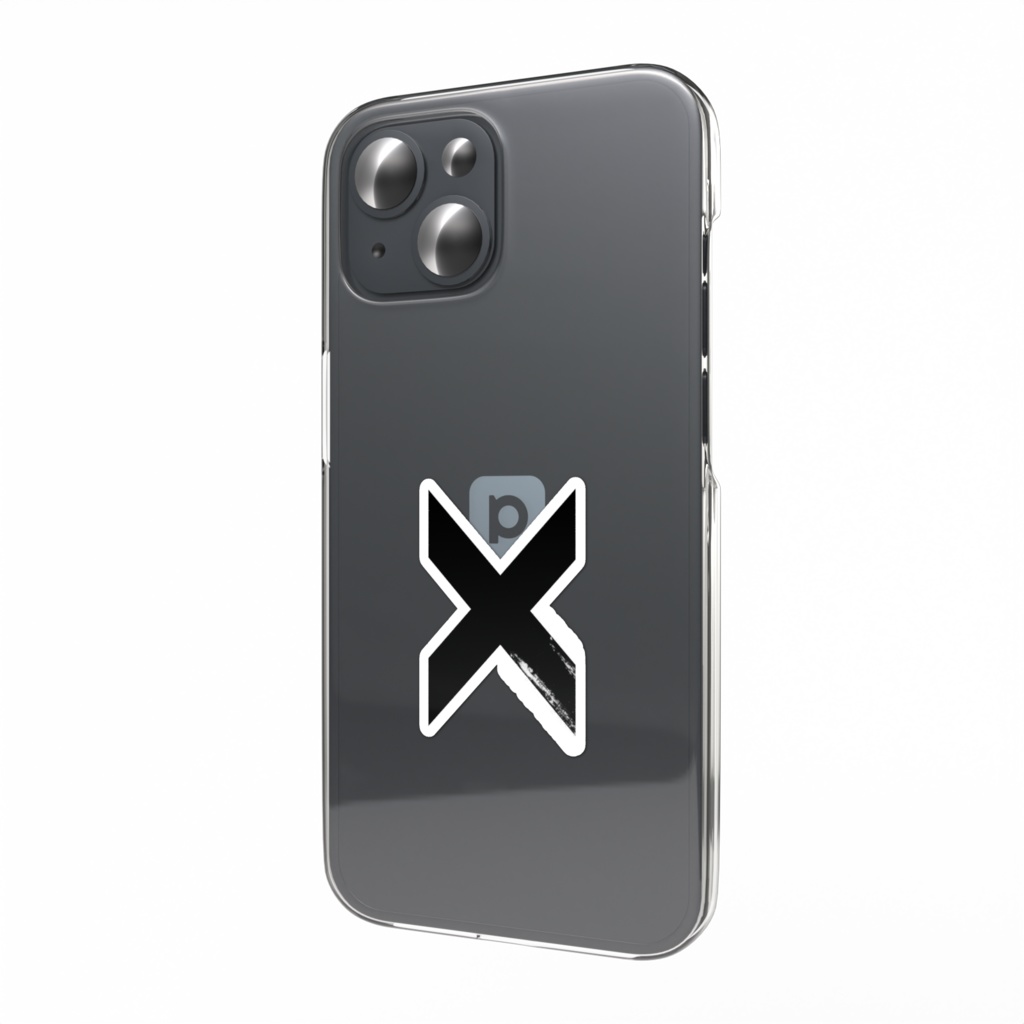 X スマホステッカー