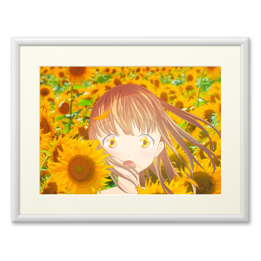 あー。複製画(プリモアート ホワイト)