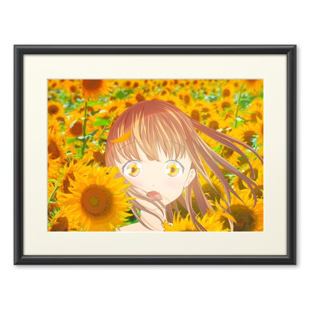 あー。複製画(プリモアート ブラック)