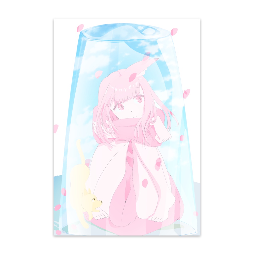 桜人狼ちゃん ポストカード（１０枚入り）