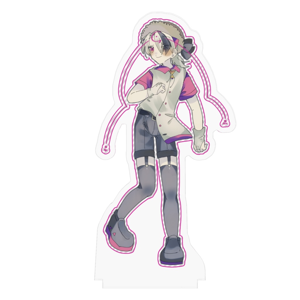 沙七 洸(夏服+麦わら帽子)アクリルフィギュア