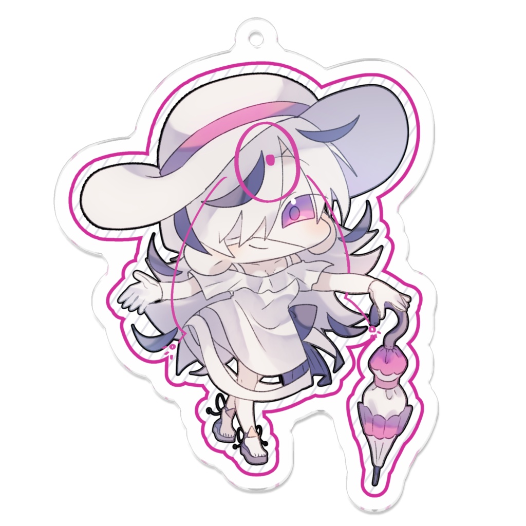 雫女さんアクキー