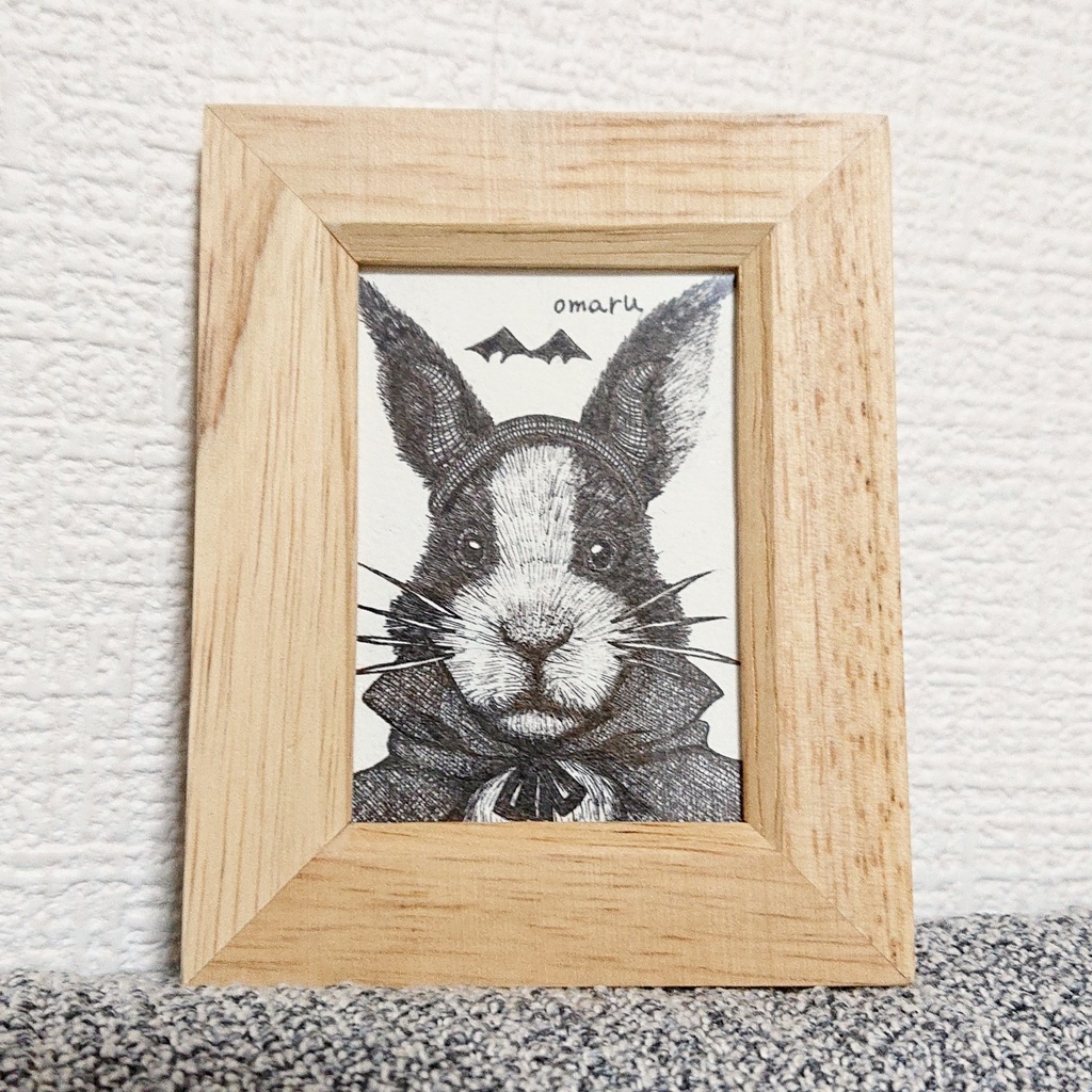 ミニ原画『デビルウサギ』