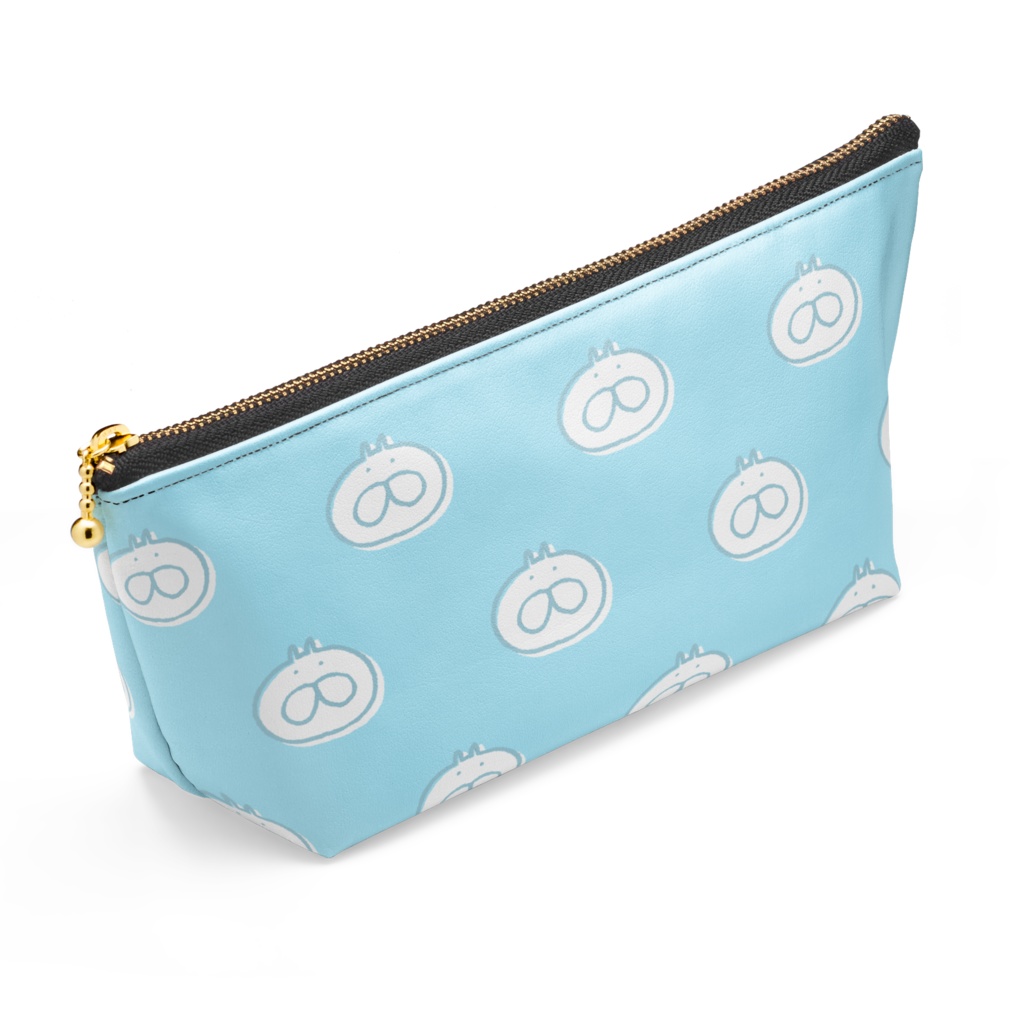 ねこタイツ ドット ポーチ