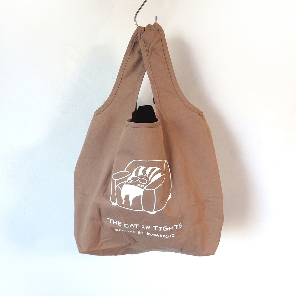 ねこタイツ ソファ エコバッグ