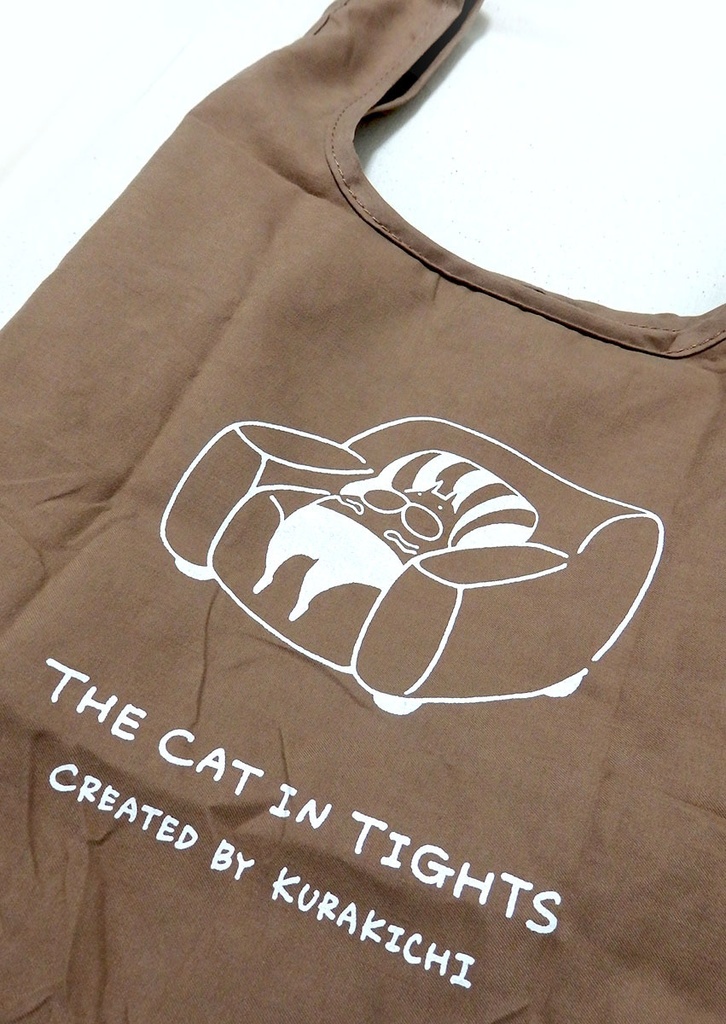 ねこタイツ ソファ エコバッグ