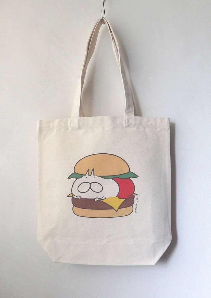 ねこタイツ バーガー トート