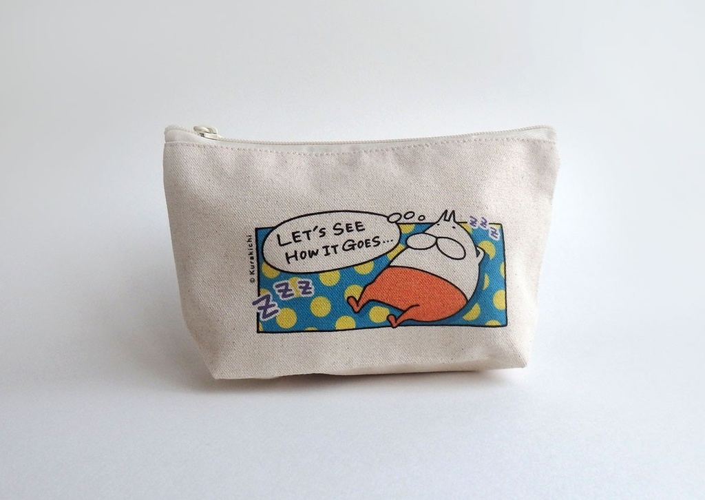 ねこタイツ ZZZ ポーチ