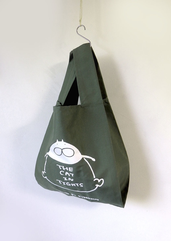ねこタイツ ころりん エコバッグ