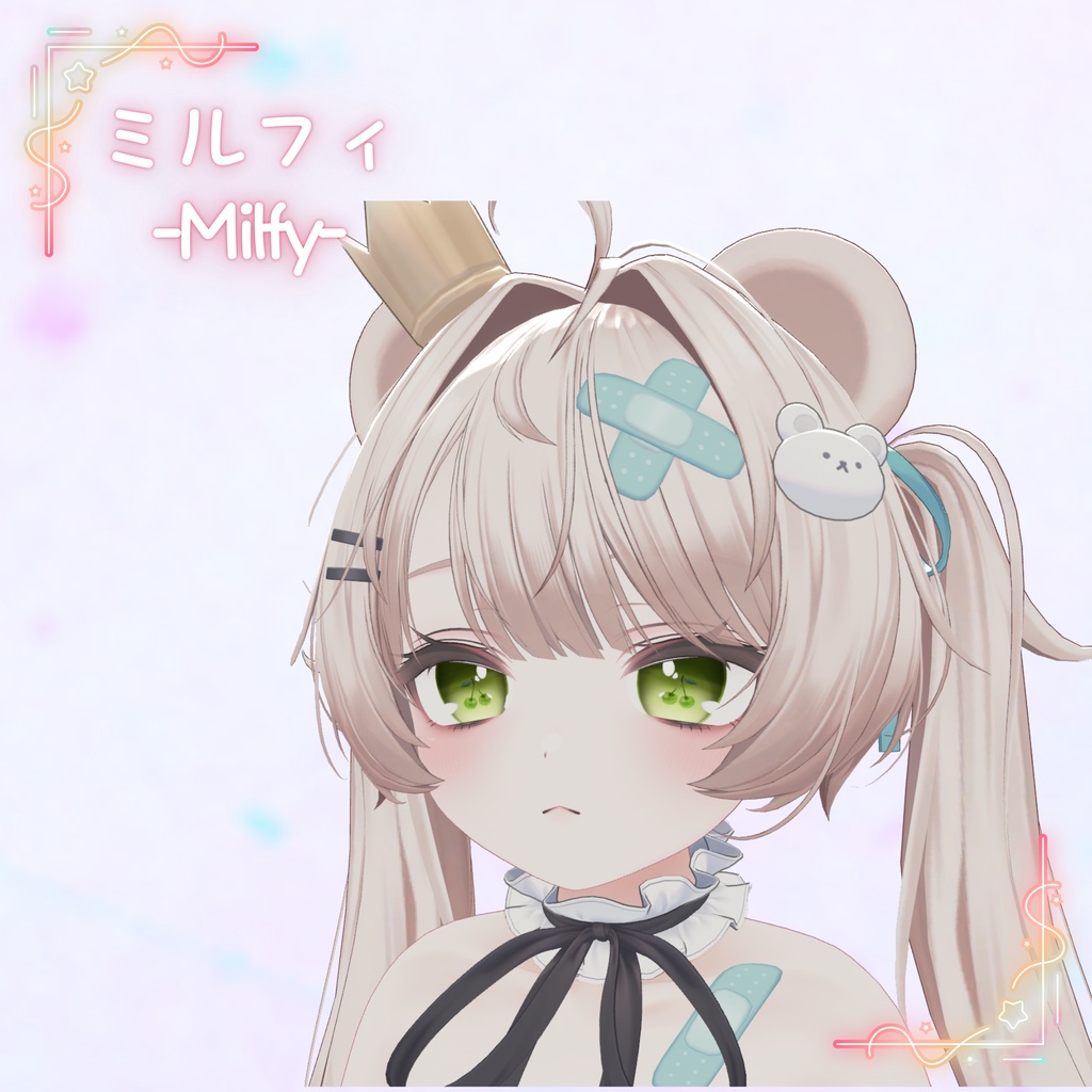 【14アバター対応】チェリーアイ🍒【12Color / VRChat対応】