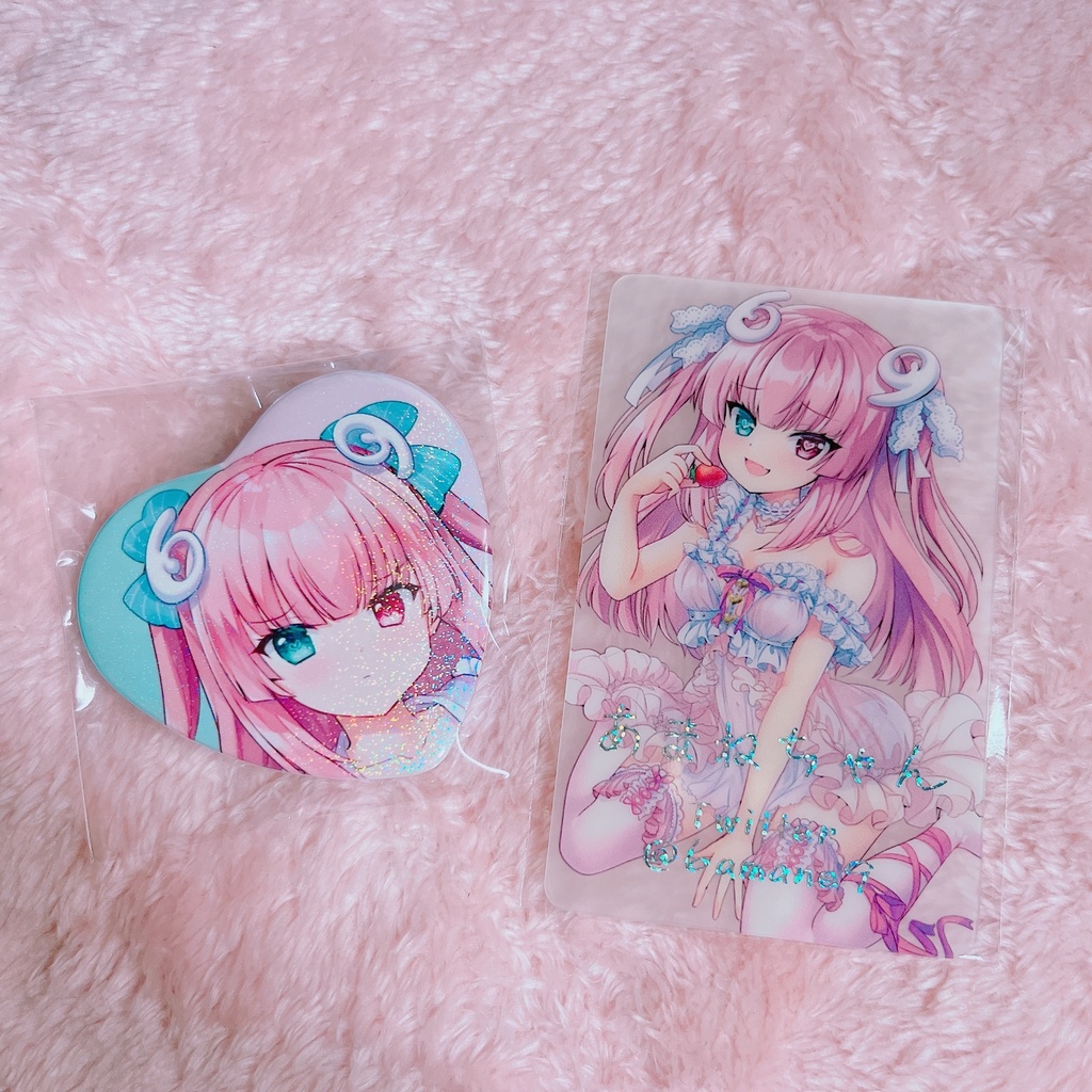 【限定7ｾｯﾄ】お手軽ｾｯﾄ♡缶バッジ&クリアカード