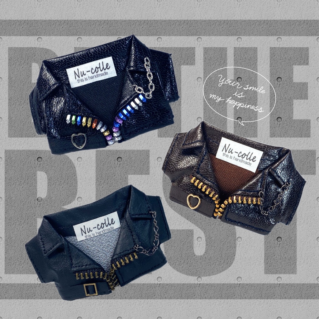 フェイクレザージャケット