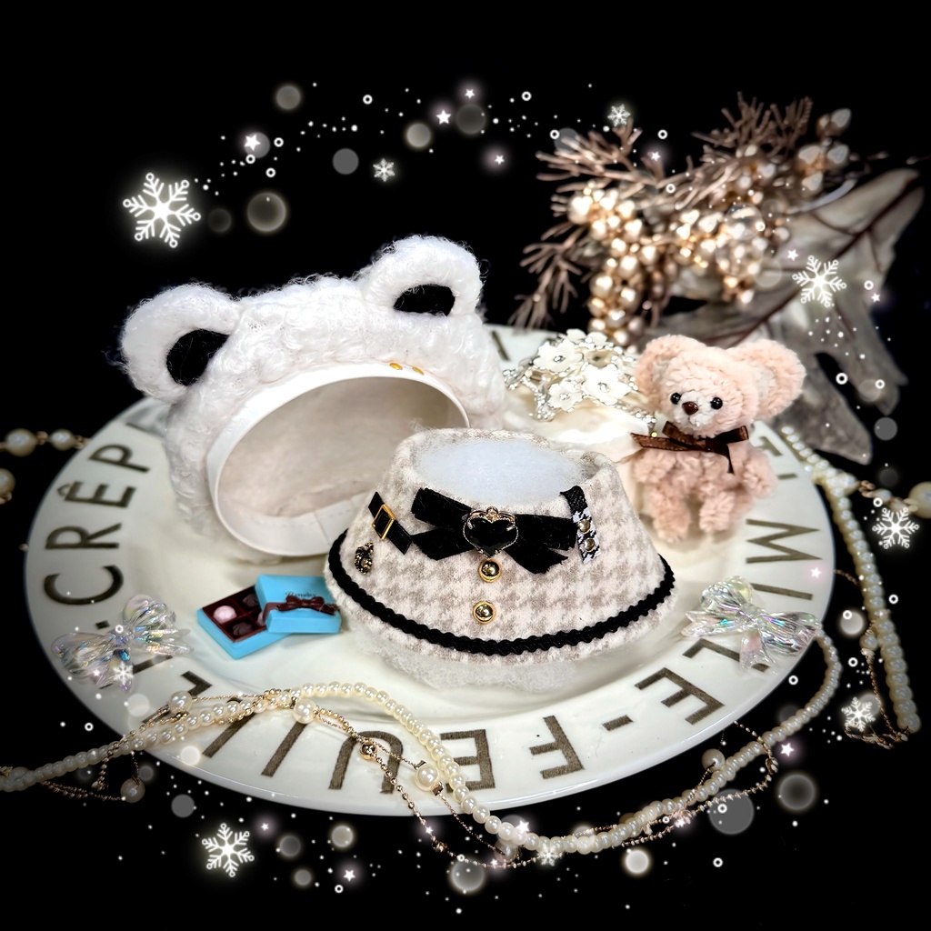 🎀🧸すうぃーとべあ🧸🎀White &brown