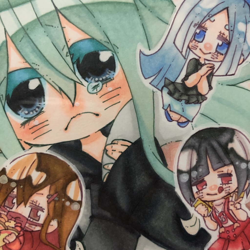 創作原画イラスト : くるみ制作