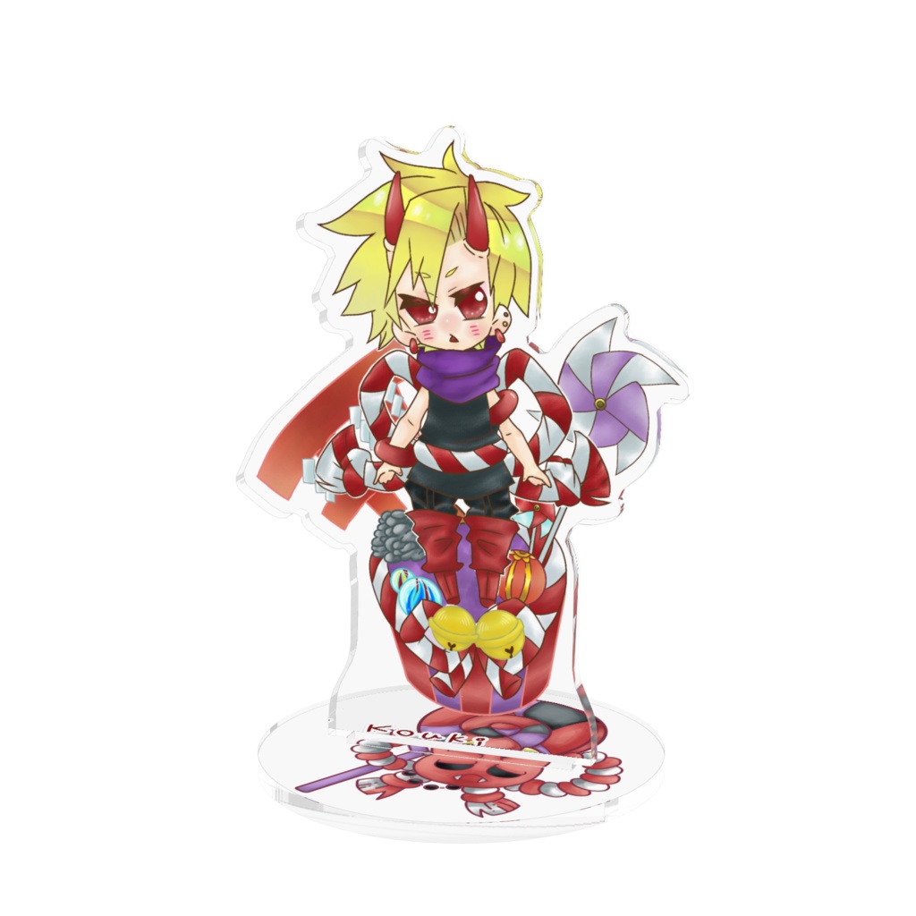 創作 お化け軍団アクスタ① ¦ くるみ制作