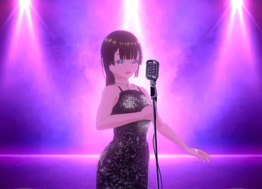 Elegant Singer Dress [ エレガントな歌手のドレス] [ Free]