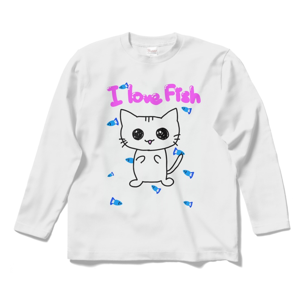 あいらぶふいっしゅねこ ロンT