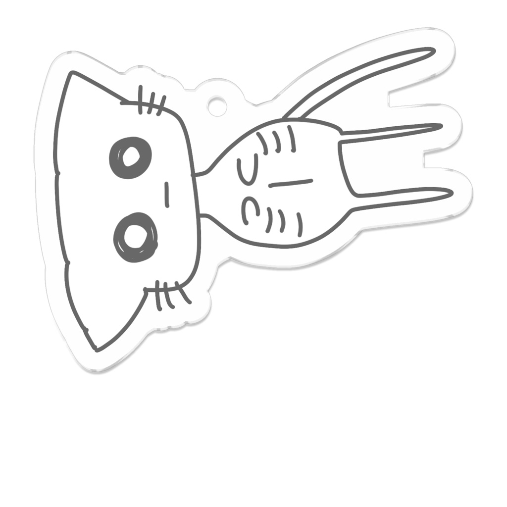 がりがりねこ アクキー