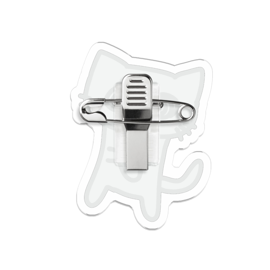 おくすりねこ バッジ