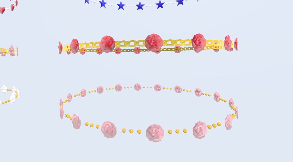 ブレスレット8種(VRChat向け)