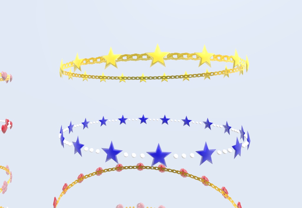 ブレスレット8種(VRChat向け)