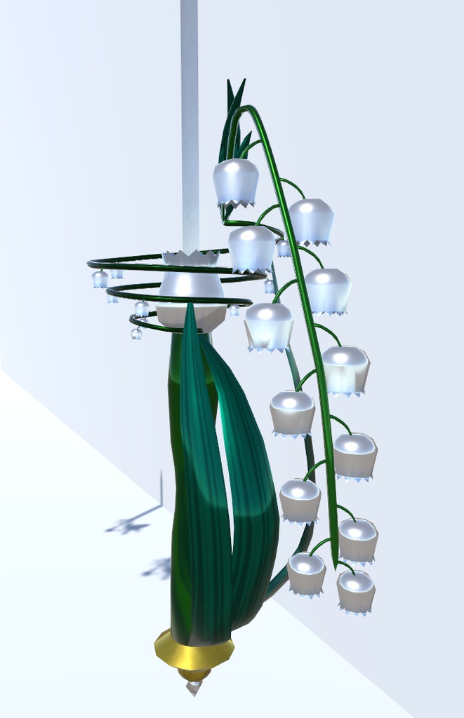 蝶々と鈴蘭のレイピア(VRChat向け)