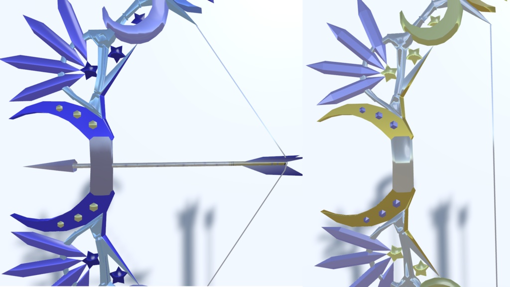 月と星の弓(VRChat向け)