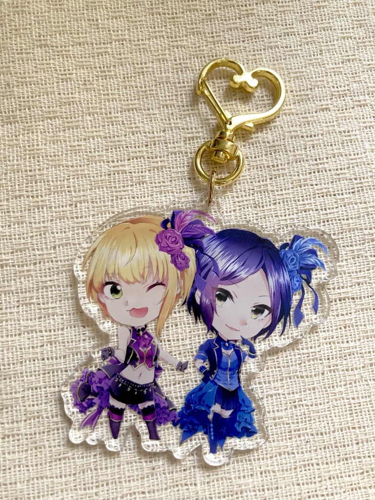 かなデリカ アクリルキーホルダー(Tulip ver.)