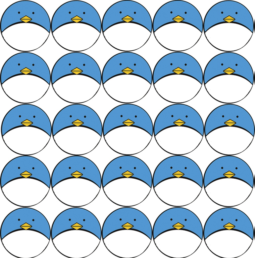 ★PGカフェ★ペンギン枕カバー