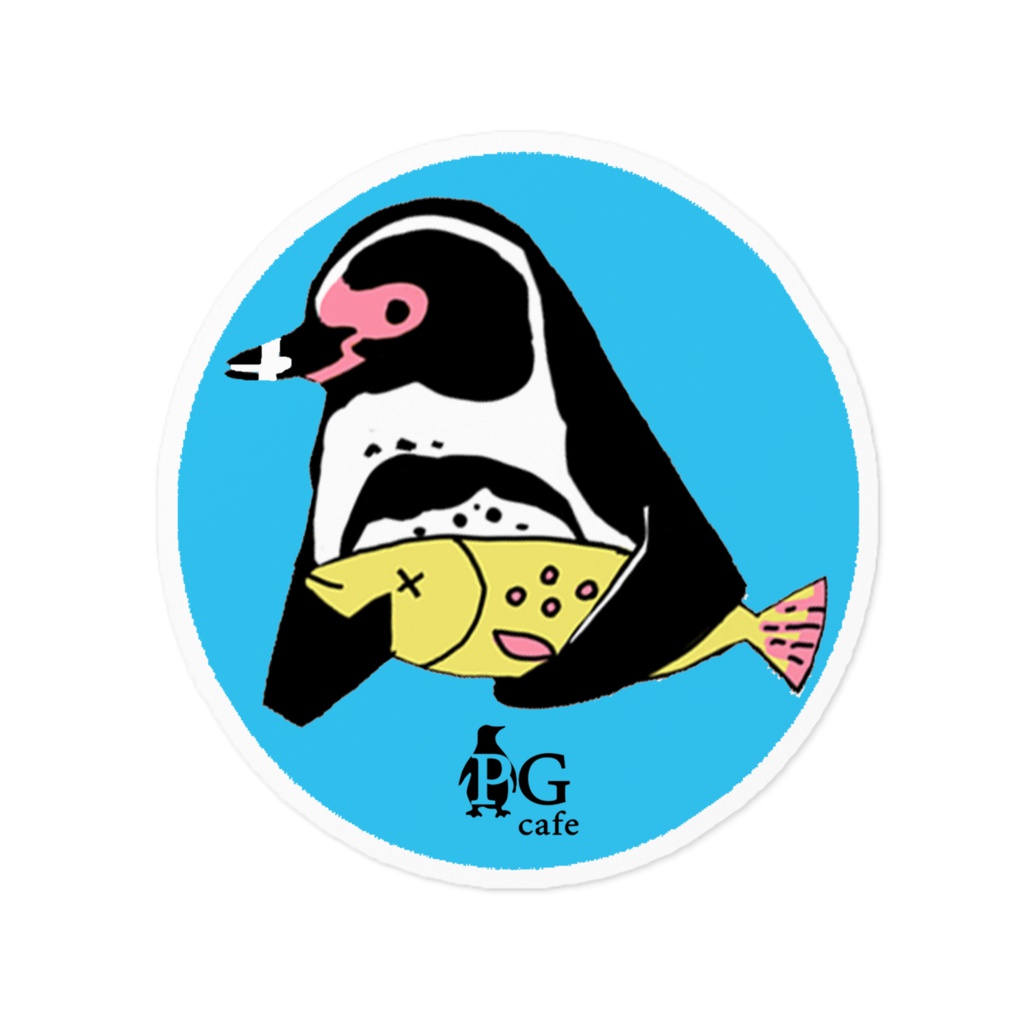 ★ペンギンカフェ★ペンギンステッカー