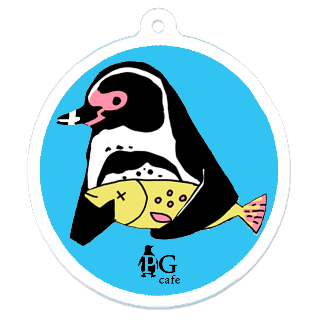 ★PGcafe★ペンギンアクリルキーホルダー