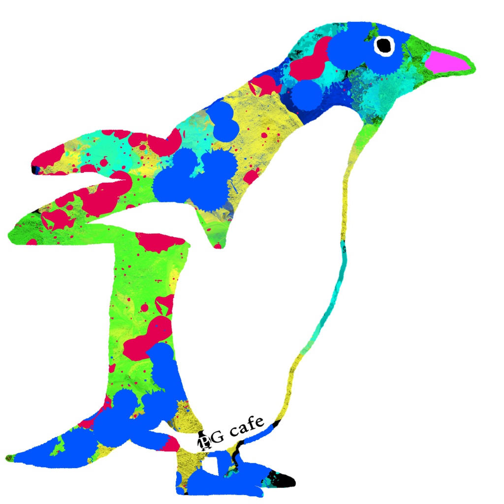 ★ペンギンカフェ★ペンギンステッカー