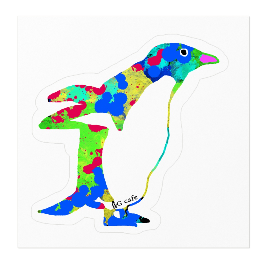 ★ペンギンカフェ★ペンギンステッカー