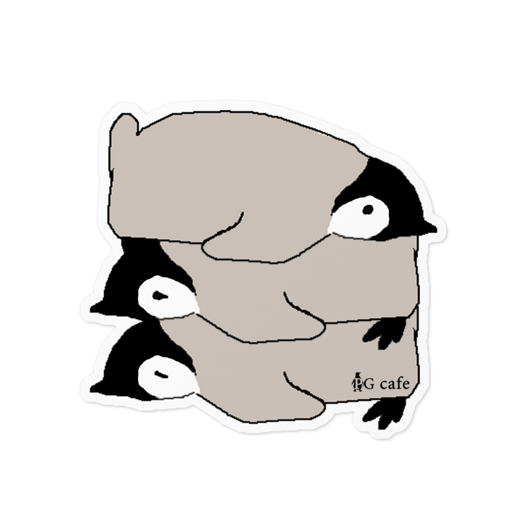 ★ペンギンカフェ★オリジナルステッカー