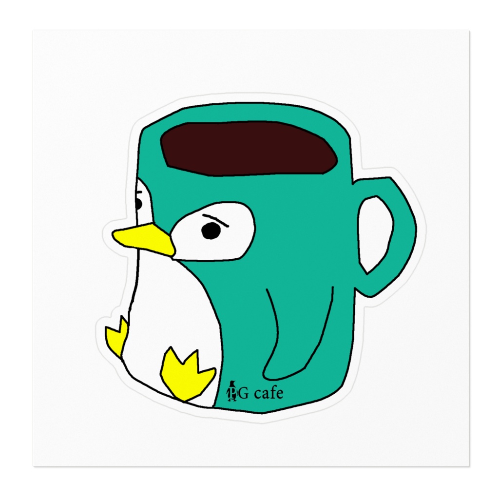 ★PGcafe★オリジナルステッカー