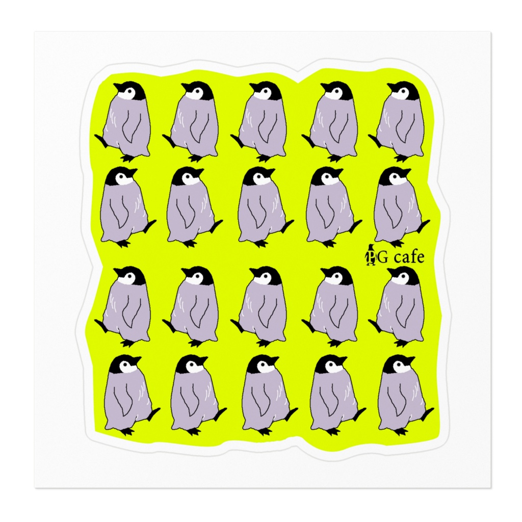 ★ペンギンカフェ★オリジナルステッカー