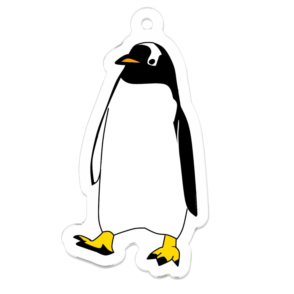 ★PGカフェ★ペンギンアクリルキーホルダー