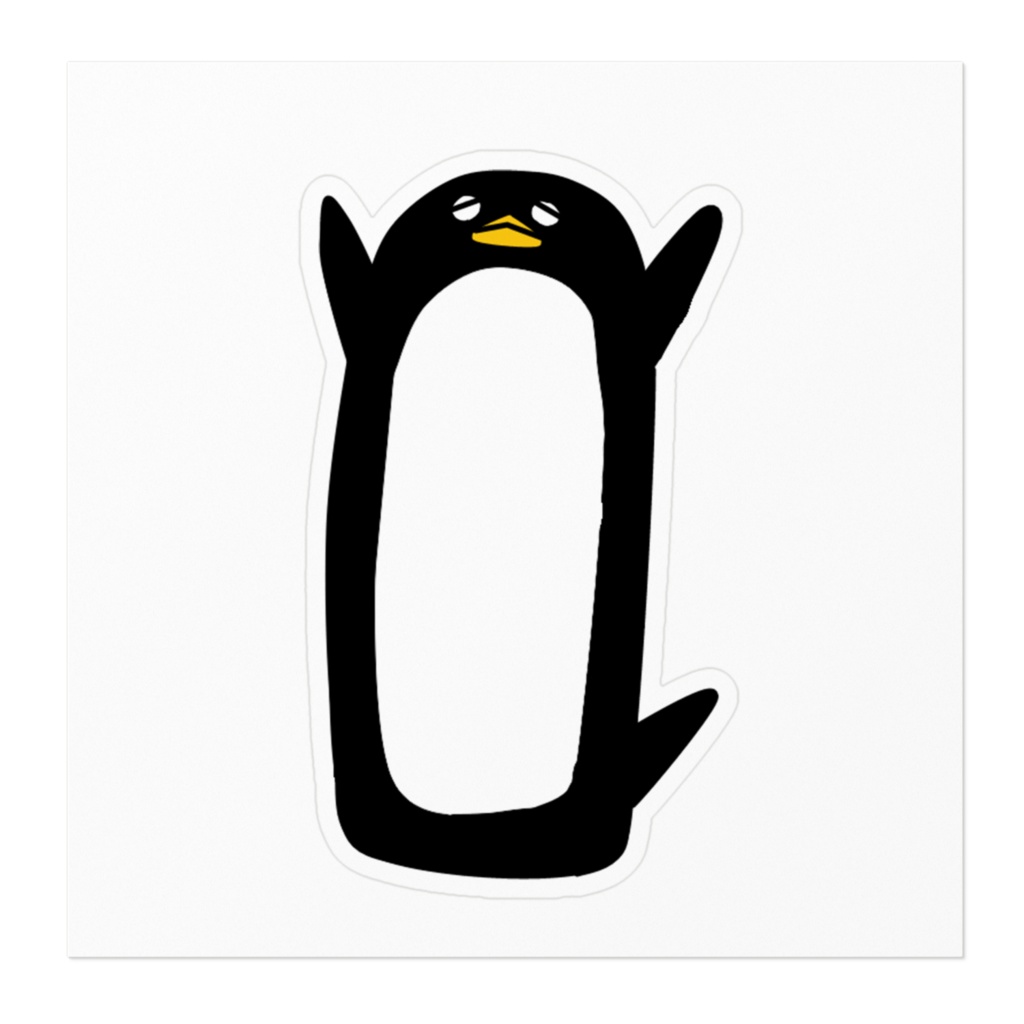 ★ペンギンカフェ★ペンギンステッカー