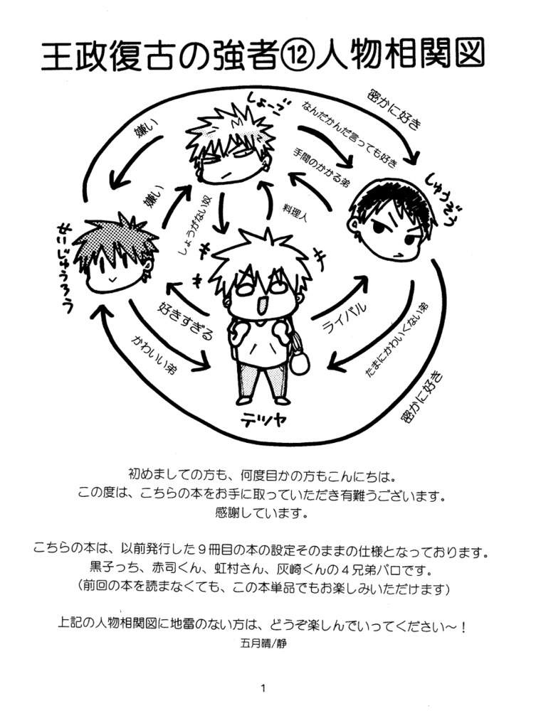 王政復古の強者⑫(コピー本)