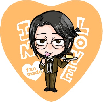 執事ペロキャンキーホルダー