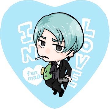 執事ペロキャンキーホルダー